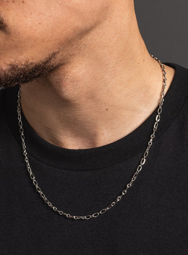 Waterproof aStainless Steel Chain 4mm 1 to 1 Cable Chain Jewelry WE ARE ALL SMITH