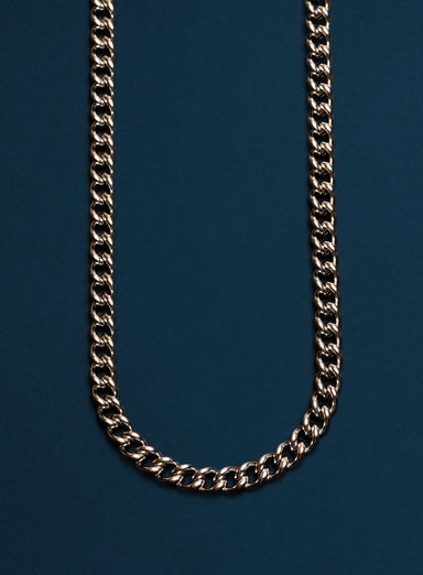 Waterproof 7mm Thick Curb Style link chain for men Jewelry WE ARE ALL SMITH