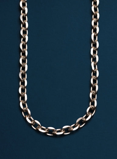 Waterproof 8mm Thick Cable Style Chain Necklace for men Jewelry WE ARE ALL SMITH   