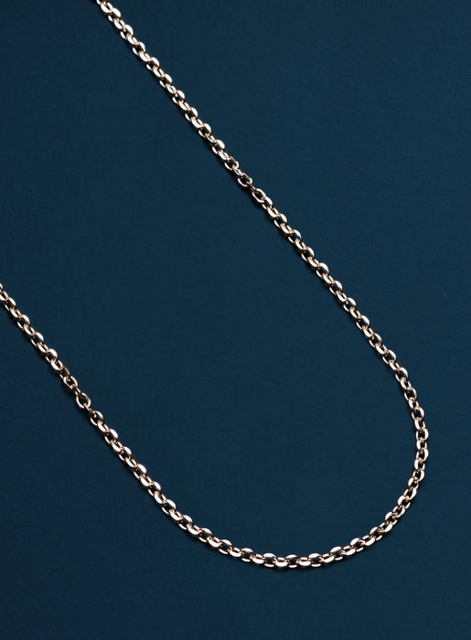 Waterproof 2mm Cable Stainless Steel Chain Necklace Jewelry WE ARE ALL SMITH   