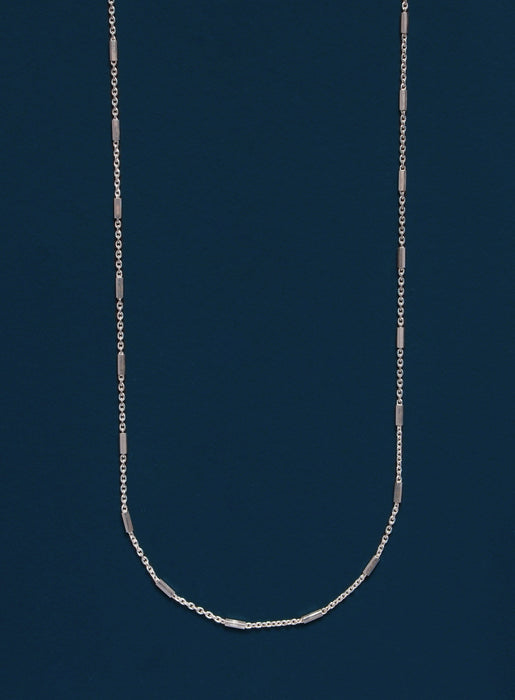 925 Sterling Silver Minimalist Satellite Chain Necklace Jewelry WE ARE ALL SMITH   
