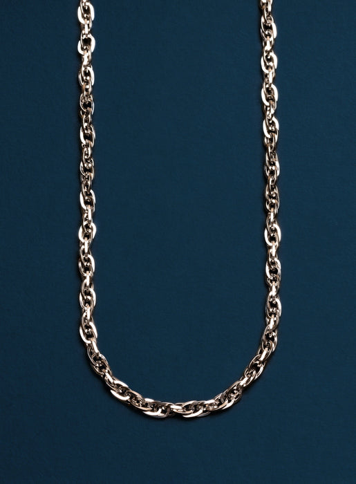 Waterproof Stainless Steel 5mm Thick Rope Chain Jewelry WE ARE ALL SMITH   