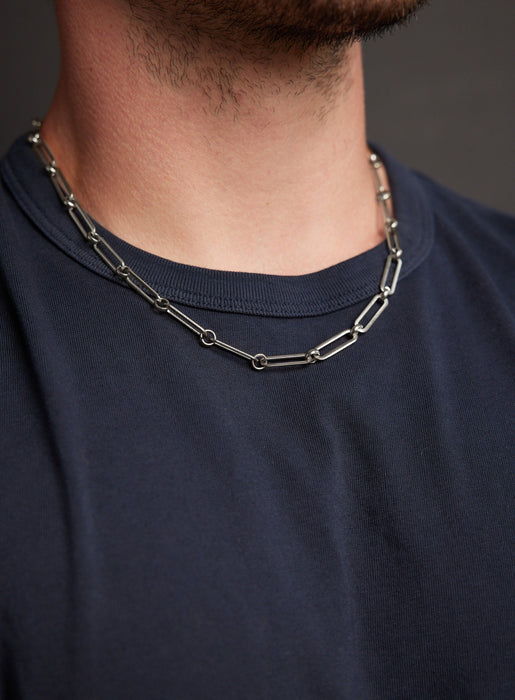 Waterproof 1 to 1 Clip Rolo Thick Necklace for Guys Necklace WE ARE ALL SMITH