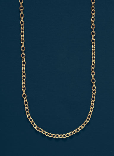 Mens 3mm Classic Cable Chain Necklace Necklace WE ARE ALL SMITH   