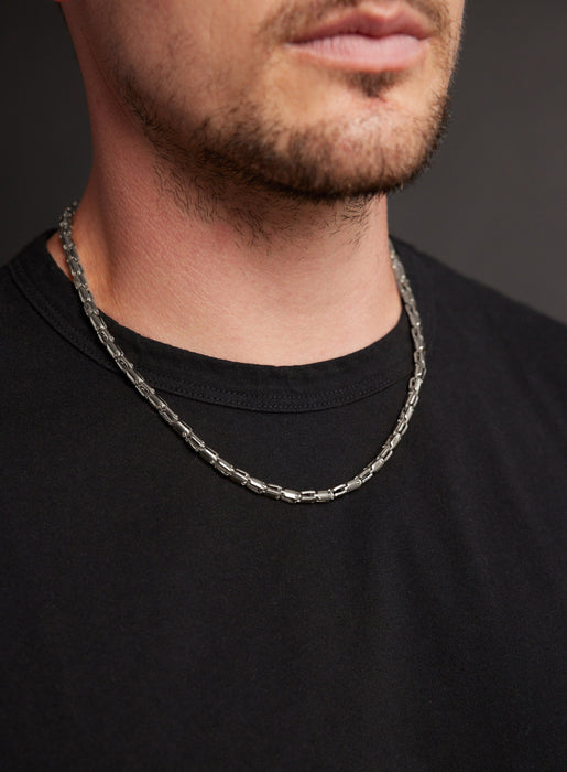 Waterproof 5mm 316L Stainless Steel Chain Necklace for Men Necklace WE ARE ALL SMITH