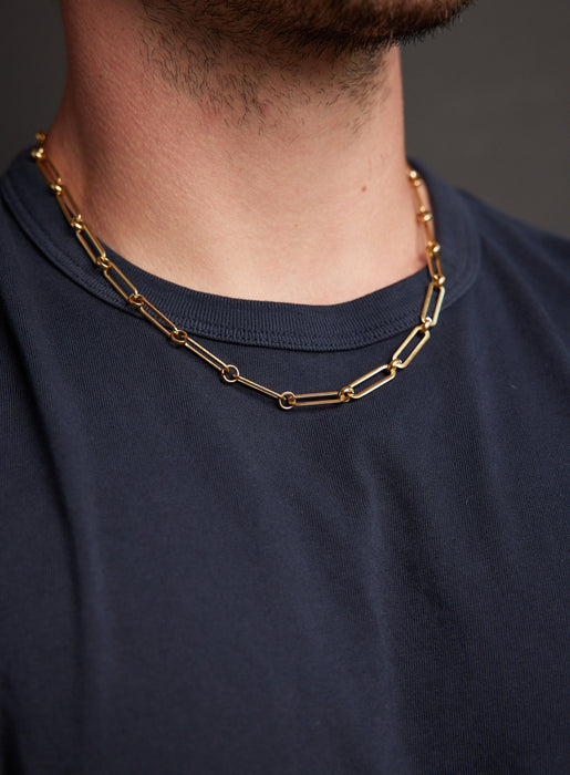 6mm Gold Jewelry Chain Necklace for Men Necklace WE ARE ALL SMITH   