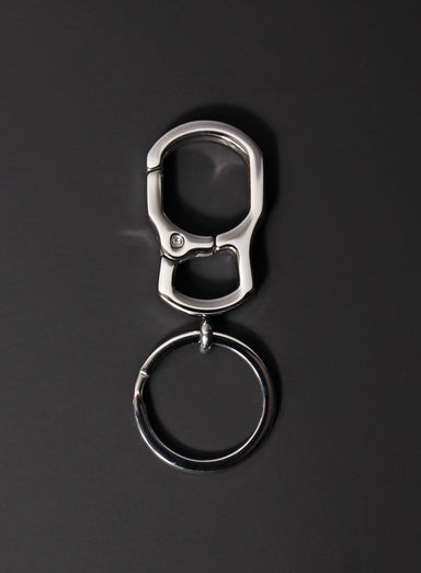Stainless Steel Carabiner Key-Chain Money Clip WE ARE ALL SMITH