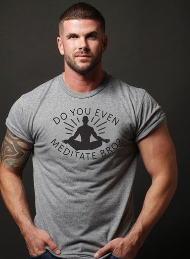 Meditate Bro Short sleeve t-shirt  WE ARE ALL SMITH   