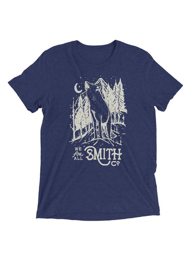 'Howl at the Moon" Short sleeve t-shirt  WE ARE ALL SMITH   