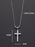 SMALL STAINLESS STEEL CROSS NECKLACE FOR MEN Jewelry We Are All Smith   