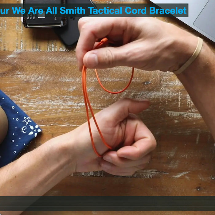 How to adjust your tactical cord bracelet (Video)