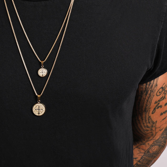 St Benedict Medals Size Comparison