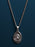 Jesus and Mary Sterling Silver Medal Necklace for Men Necklaces WE ARE ALL SMITH   
