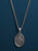St. Therese Sterling Silver Medal Necklace for Men Necklaces WE ARE ALL SMITH   