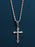 Waterproof Silver Cross for Men on Rope Chain Necklaces WE ARE ALL SMITH: Men's Jewelry & Clothing.   