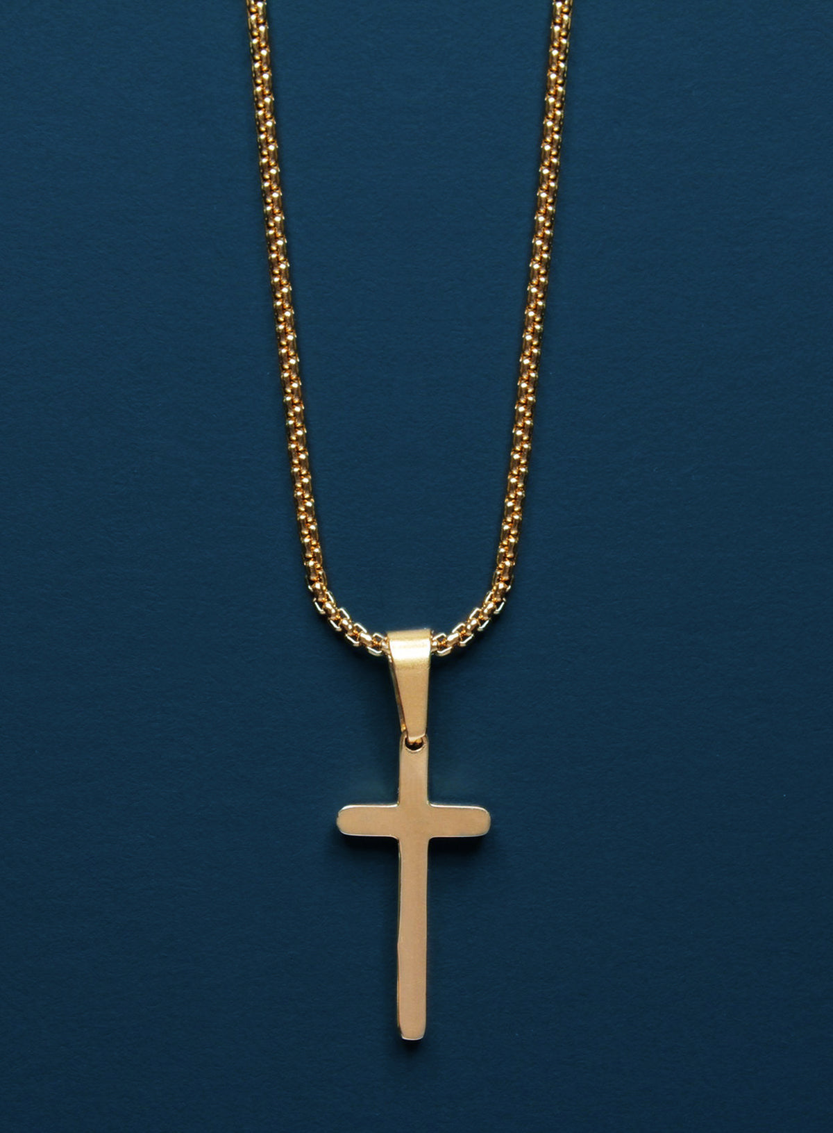 A Symbol of Faith and Style: 14K Gold Cross Pendant Chain Necklace | Jewelry  America