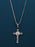 Waterproof Silver Crucifix Necklace Necklaces WE ARE ALL SMITH: Men's Jewelry & Clothing.   