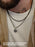 Holy Spirit Dove Sterling Silver Pendant Necklace for Men (small medal) Jewelry WE ARE ALL SMITH   