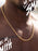 Stainless Steel Gold Plated 5mm Textured Cable Chain Necklace Necklace WE ARE ALL SMITH