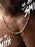 Stainless Steel Gold Plated 6mm Men's Cable Chain Necklace Necklace WE ARE ALL SMITH