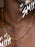 Stainless Steel Gold Plated 6mm Men's Cable Chain Necklace Necklace WE ARE ALL SMITH