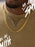 Stainless Steel Gold Plated Necklace 7mm Thick Cable Chain Necklace WE ARE ALL SMITH