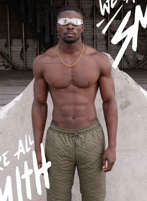 Stainless Steel Gold Plated 7mm Cuban Chain Necklaces WE ARE ALL SMITH: Men's Jewelry & Clothing.