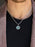 925 Sterling Silver Light Blue Enamel Saint Christopher Pendant Necklace Necklace WE ARE ALL SMITH: Men's Jewelry & Clothing.