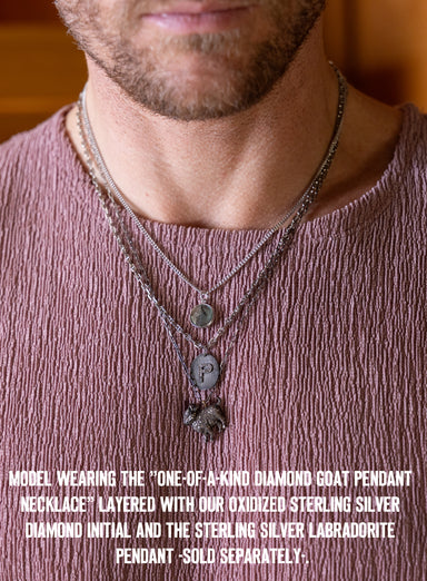 One-of-a-kind Diamond GOAT Pendant Necklace Jewelry WE ARE ALL SMITH