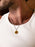 925 Sterling Silver Yellow/Saffron Enamel St Christopher Pendant Necklace Necklace WE ARE ALL SMITH: Men's Jewelry & Clothing.