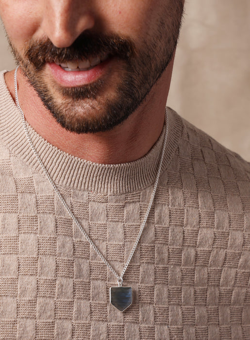 Mens labradorite necklace hotsell
