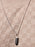 One of a Kind Black Tourmaline Point Pendant Necklace for Men Jewelry WE ARE ALL SMITH: Men's Jewelry & Clothing.   