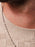 925 Oxidized Sterling Silver Chain with Mini Pearls Chain Necklace for Men Necklace WE ARE ALL SMITH: Men's Jewelry & Clothing.   