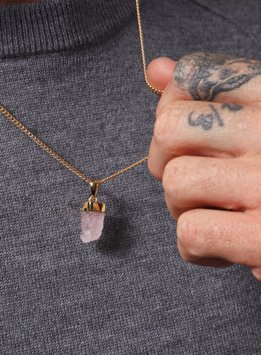 14k Gold Filled + Vermeil One of a Kind Gemstone Pendant Collection Necklace WE ARE ALL SMITH: Men's Jewelry & Clothing.   