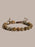 Rhyolite and Sterling Silver Geometric Bead Bracelet for Men Bracelets WE ARE ALL SMITH: Men's Jewelry & Clothing.   