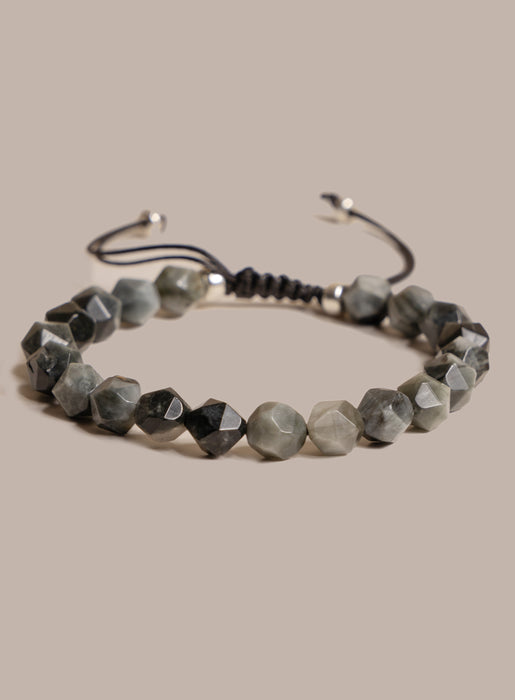 Eagle Eye Gemstone Bead Bracelet for Men Bracelets WE ARE ALL SMITH: Men's Jewelry & Clothing.   