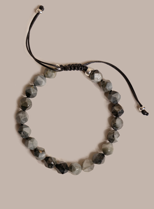 Eagle Eye Gemstone Bead Bracelet for Men Bracelets WE ARE ALL SMITH: Men's Jewelry & Clothing.   