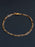 3.5mm 14K Gold Filled Figaro Chain Men's Bracelet Bracelets WE ARE ALL SMITH: Men's Jewelry & Clothing.   