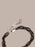 Titanium coated Sterling Silver Adjustable Chain Bracelet for Men Bracelets WE ARE ALL SMITH: Men's Jewelry & Clothing.   