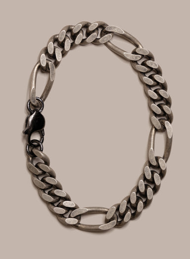 925 Oxidized Sterling Silver Thick Jewelry Bracelet for Man Bracelets WE ARE ALL SMITH: Men's Jewelry & Clothing.   