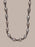 925 Oxidized Sterling Silver Gray Pearls Necklace for Men Necklace WE ARE ALL SMITH: Men's Jewelry & Clothing.   