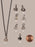 One of a Kind Double point Herkimer Diamond on 925 Oxidized Sterling Chain Jewelry WE ARE ALL SMITH: Men's Jewelry & Clothing.   