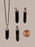 One of a Kind Black Tourmaline Point Pendant Necklace for Men Jewelry WE ARE ALL SMITH: Men's Jewelry & Clothing.   