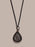 Oxidized Drop Sitting Buddha Pendant on 2mm Curb Chain Jewelry We Are All Smith