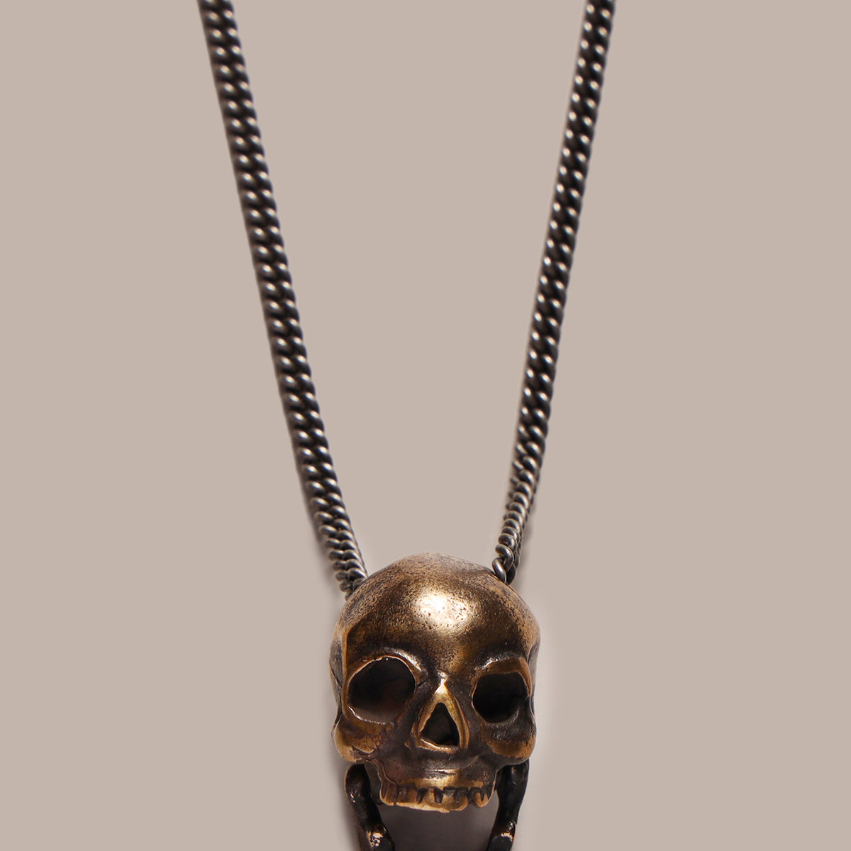 【完売品】Bone connected short necklace BONE CONNECTED SHORT NECKLACE