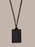 Black Buddha Rectangle Pendant Necklace for Men Jewelry We Are All Smith