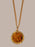 Vermeil Gold Saffron Yellow Enamel Saint Christopher Medal Necklace for Men Necklace WE ARE ALL SMITH: Men's Jewelry & Clothing.