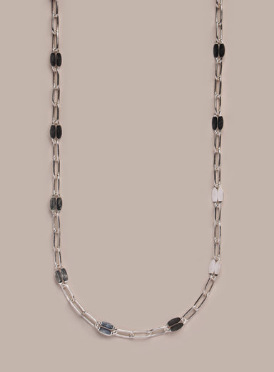 925 Sterling Silver Minimalist 3 to 1 Oval Cable Chain Necklace WE ARE ALL SMITH: Men's Jewelry & Clothing.