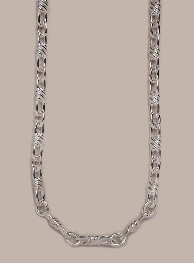 925 Sterling Silver Rope Infinity Knots Chain Necklace for Men Necklace WE ARE ALL SMITH: Men's Jewelry & Clothing.