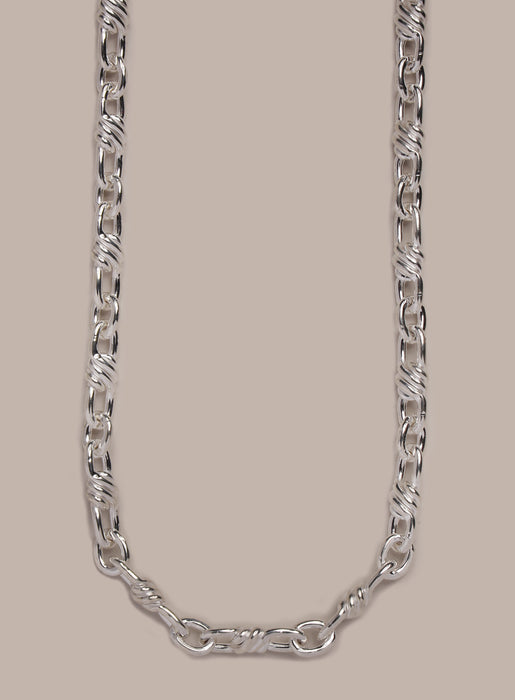 925 Sterling Silver Rope Infinity Knots Chain Necklace for Men Necklace WE ARE ALL SMITH: Men's Jewelry & Clothing.